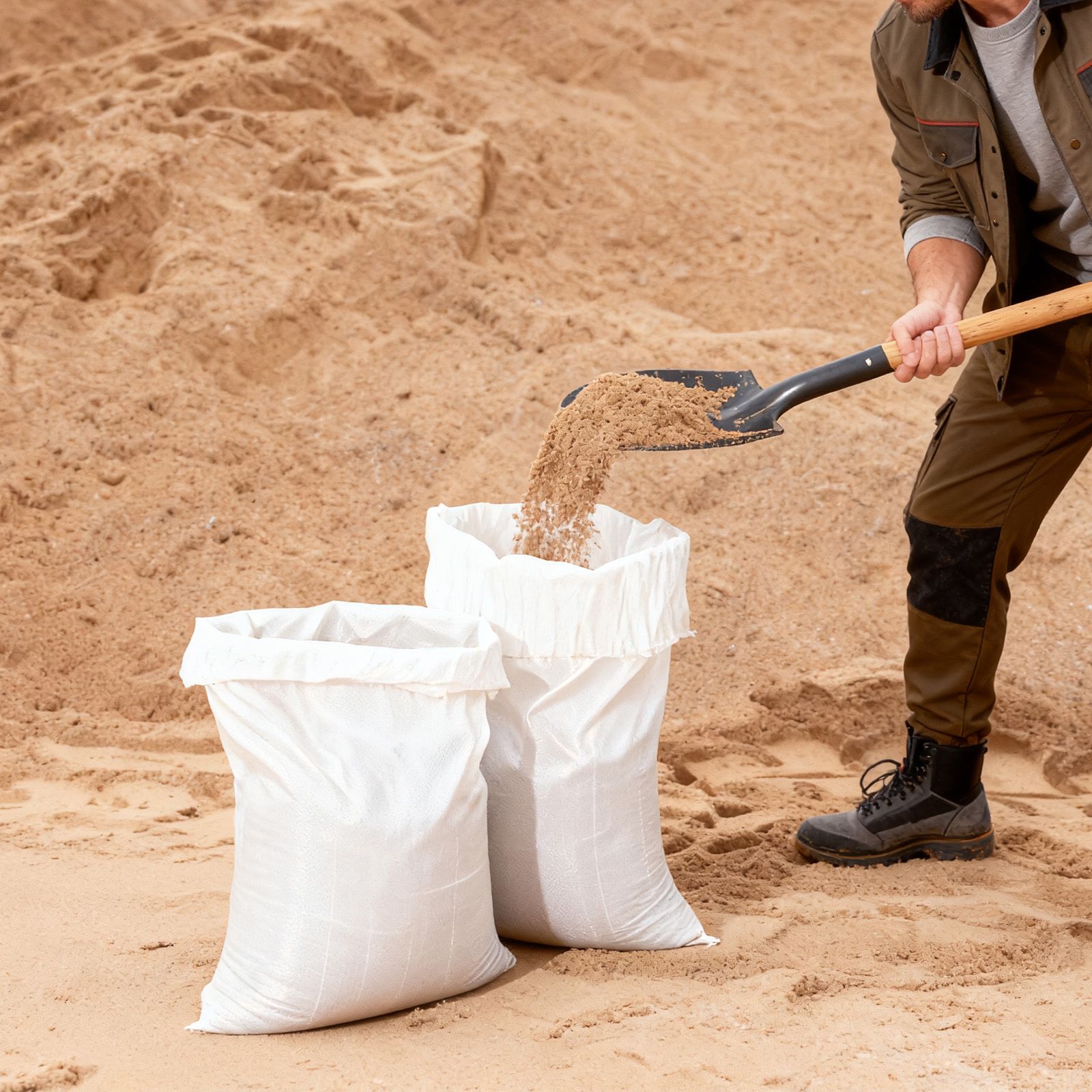 Empty Sandbags, 100 Packs 16 x - Flood Barrier Bag ulasan dan harga