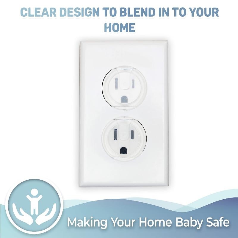 Clear Outlet Cover Baby Safety - Outlet Cover Baby ulasan dan harga