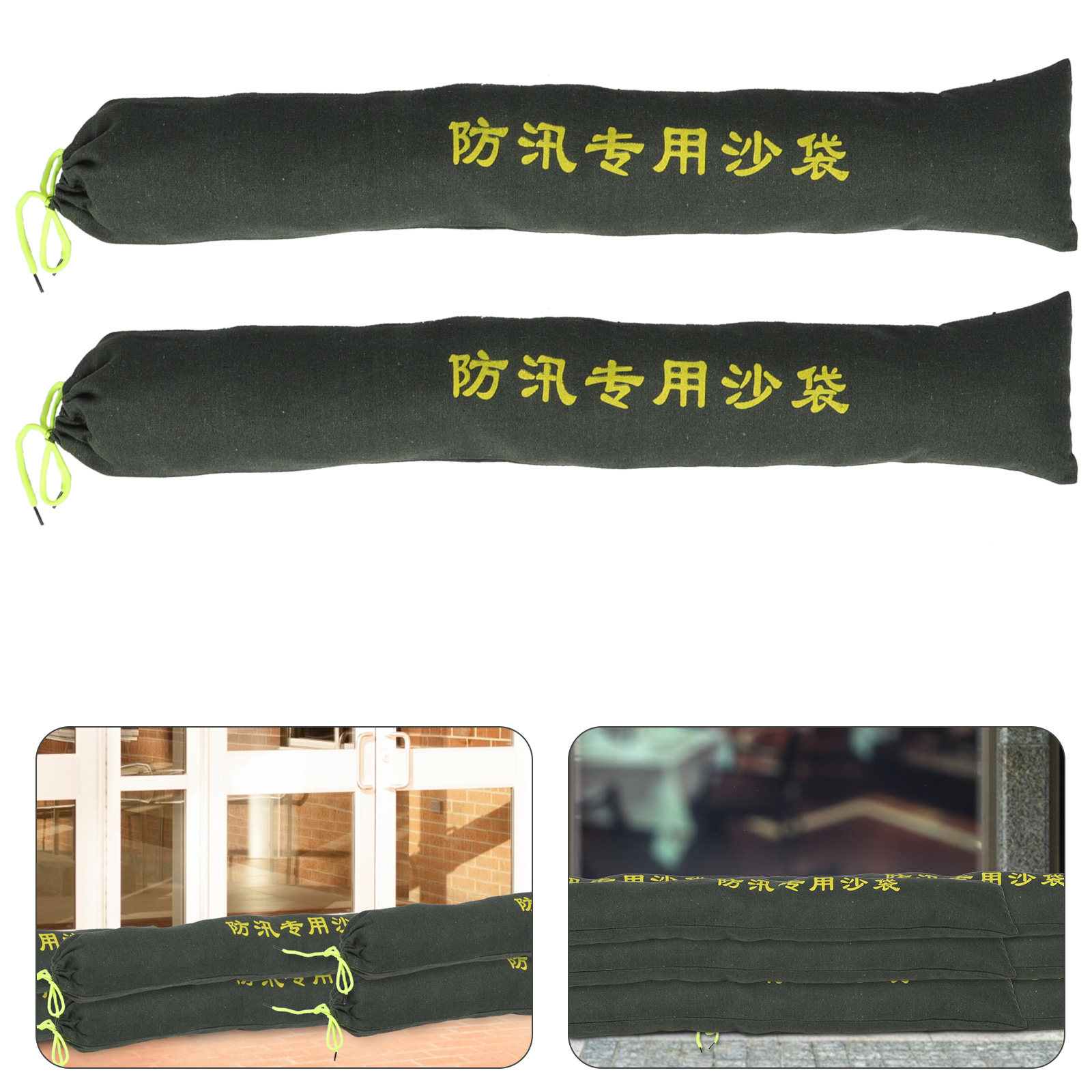 2Pcs Wear Resistant Canvas San - Flood Barrier Bag ulasan dan harga